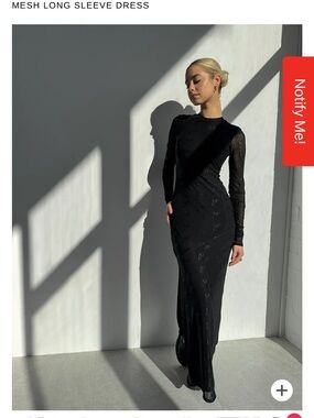 APE THE LABEL mesh dress